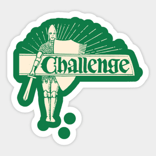 Challenge Records Sticker